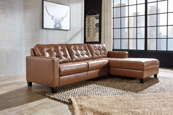 Baskove Sectional with Chaise