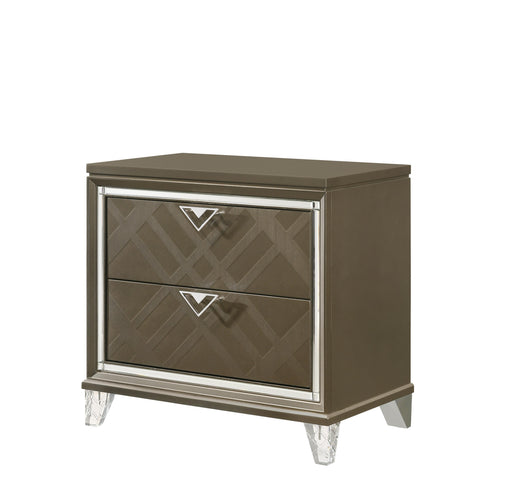 Skylar Dark Champagne Nightstand image