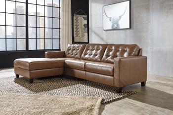 Baskove Sectional with Chaise