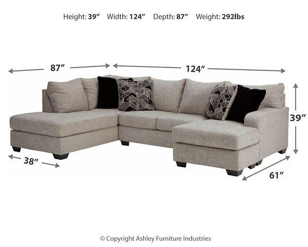 Megginson 2-Piece Sectional with Chaise