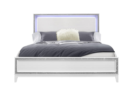 LILY WHITE KING BED image