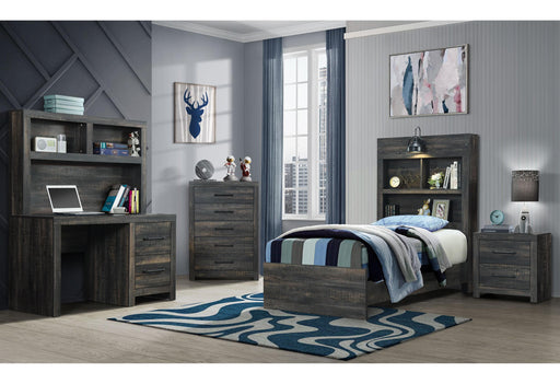 LINWOOD BOOKCASE TWIN BED, DESK, NIGHTSTAND AND CHEST image