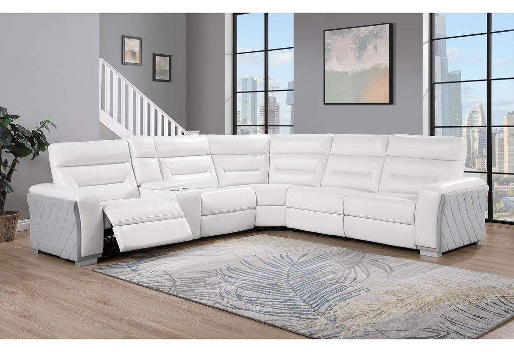 U2682 BLANCHE WHT/GRY 33 SECTIONAL image